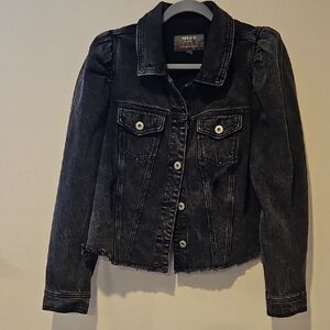 Torrid Dark Gray Jean Jacket for Women